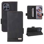 For Motorola Edge 50 Neo 5G Magnetic Clasp Leather Phone Case(Black)