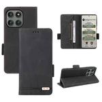 For Motorola Edge 60 Pro Magnetic Clasp Leather Phone Case(Black)