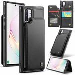 For Samsung Galaxy Note10+ 5G CaseMe C22 Card Slots Holder RFID Anti-theft Phone Case(Black)