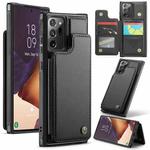 For Samsung Galaxy Note20 Ultra CaseMe C22 Card Slots Holder RFID Anti-theft Phone Case(Black)