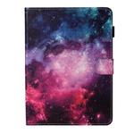 For iPad Pro 11 (2020) Colored Drawing Pattern Horizontal Flip PU Leather Tablet Case with Holder & Card Slot & Sleep / Wake-up Function(Starry Sky)