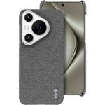 For Huawei Pura 70 Pro / 70 Pro+ imak Ruiyi Series Cloth Texture PU + PC Phone Case(Dark Grey)
