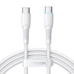 JOYROOM SA32-CC3 Starry Series 60W USB-C / Type-C to USB-C / Type-C Fast Charging Data Cable, Length:1m(White)