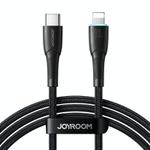 JOYROOM SA32-CL3 Starry Series 30W USB-C / Type-C to 8 Pin Fast Charging Data Cable, Length:1m(Black)