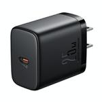 JOYROOM JR-TCF11 25W USB-C / Type-C Port Fast Charger, Specification:US Plug(Black)
