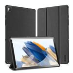 For Samsung Galaxy Tab A9+ DUX DUCIS Domo Series Magnetic Flip Leather Tablet Case(Black)