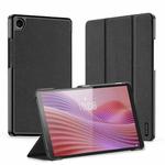 For Lenovo Tab K9 / Tab One DUX DUCIS Domo Series Magnetic Flip Leather Tablet Case(Black)