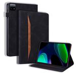 For Xiaomi Pad 6 / Pad 6 Pro Splicing Shockproof Leather Tablet Case(Black)