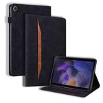 For Samsung Galaxy Tab A9+ Splicing Shockproof Leather Tablet Case(Black)