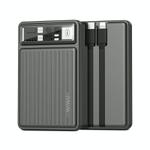 WIWU Wi-P004 Intelligent Series 22.5W 10000mAh Power Bank with Cable(Black)