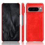 For Google Pixel 8 Pro Litchi Texture Back Cover Phone Case(Red)