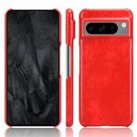 For Google Pixel 8 Litchi Texture Back Cover Phone Case(Red)