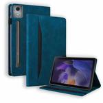 For Lenovo Xiaoxin Pad Pro 12.7 Splicing Shockproof Leather Tablet Case(Blue)