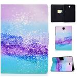For Samsung Galaxy Tab A 8.0 (2015) T350 Electric Pressed TPU Colored Drawing Horizontal Flip Leather Case with Holder & Card Slots & Anti-slip Strip & Sleep / Wake-up Function(Color Sand)