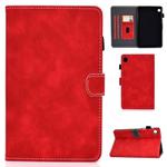 For Samsung Galaxy Tab A9 Cowhide Texture Horizontal Flip Leather Tablet Case(Red)