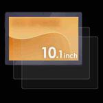 For LUCA TM103 M4V1-B 10.1 2pcs 0.3mm 9H Explosion-proof Tempered Tablet Glass Film