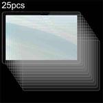 For LUCA TE10D1M64-KV1H 10.1 25pcs 0.3mm 9H Explosion-proof Tempered Tablet Glass Film