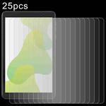 For LUCA TA08E1W63-V1H 8.0 inch 25pcs 0.3mm 9H Explosion-proof Tempered Tablet Glass Film