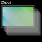 For LUCA TA10E1W63-V1H 10.1 inch 25pcs 0.3mm 9H Explosion-proof Tempered Tablet Glass Film