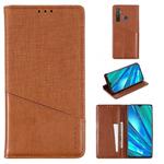 For OPPO Realme 5 Pro MUXMA MX109 Horizontal Flip Leather Case with Holder & Card Slot & Wallet(Brown)