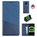 For OPPO Ace2 MUXMA MX109 Horizontal Flip Leather Case with Holder & Card Slot & Wallet(Blue)