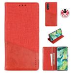 For OPPO Find X2 MUXMA MX109 Horizontal Flip Leather Case with Holder & Card Slot & Wallet(Red)