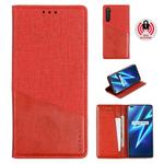 For OPPO Realme 6 Pro MUXMA MX109 Horizontal Flip Leather Case with Holder & Card Slot & Wallet(Red)