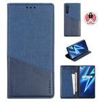 For OPPO Realme 6 Pro MUXMA MX109 Horizontal Flip Leather Case with Holder & Card Slot & Wallet(Blue)