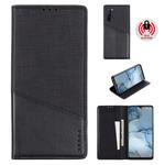 For OPPO Reno3 MUXMA MX109 Horizontal Flip Leather Case with Holder & Card Slot & Wallet(Black)