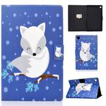 For Samsung Galaxy Tab A9+ Electric Pressed Colored Drawing Flip Leather Tablet Case with Sleep / Wake-up Function(Arctic Fox)