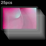 For T-Mobile Revvl Tab 2 10.1 inch 25pcs 0.3mm 9H Explosion-proof Tempered Tablet Glass Film
