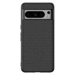 For Google Pixel 8a Ultra-thin Carbon Fiber Texture Printing Phone Case(Black)