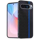 For Google Pixel 10 / 10 Pro Ultra-thin Carbon Fiber Texture Printing Phone Case(Black Blue)