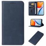 For vivo G2 Magnetic Closure Leather Phone Case(Blue)