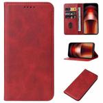For vivo iQOO Neo9 Magnetic Closure Leather Phone Case(Red)