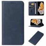 For vivo S18 Pro Magnetic Closure Leather Phone Case(Blue)