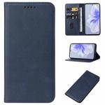 For vivo S18e Magnetic Closure Leather Phone Case(Blue)