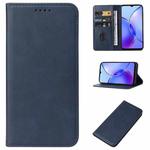 For vivo Y17s Magnetic Closure Leather Phone Case(Blue)