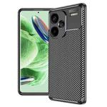 For Xiaomi Redmi Note 13 Pro China Carbon Fiber Texture Shockproof TPU Phone Case(Black)