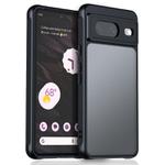 For Google Pixel 8 Pro Ultra-thin Translucent PC+TPU Phone Case(Black)