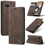 For Google Pixel 6A CaseMe 013 Multifunctional Horizontal Flip Leather Phone Case(Coffee)