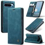 For Google Pixel 9 Pro XL CaseMe 013 Multifunctional Horizontal Flip Leather Phone Case(Blue)