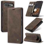 For Google Pixel 9 / 9 Pro CaseMe 013 Multifunctional Horizontal Flip Leather Phone Case(Coffee)