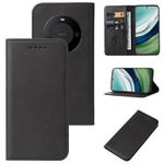 For Huawei Mate 60 Magnetic Closure Leather Phone Case(Black)