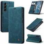 For Samsung Galaxy S24+ 5G CaseMe 013 Multifunctional Horizontal Flip Leather Phone Case(Blue)