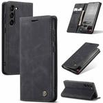 For Samsung Galaxy S24+ 5G CaseMe 013 Multifunctional Horizontal Flip Leather Phone Case(Black)