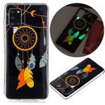 For Samsung Galaxy A31 Luminous TPU Mobile Phone Protective Case(Black Wind Chimes)