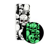 For Huawei P40 lite E Luminous TPU Mobile Phone Protective Case(Ghost Head)