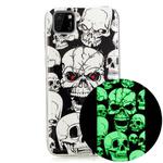 For Huawei Y5p Luminous TPU Mobile Phone Protective Case(Ghost Head)