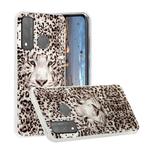 For Huawei P Smart 2020 Luminous TPU Soft Protective Case(Leopard Tiger)